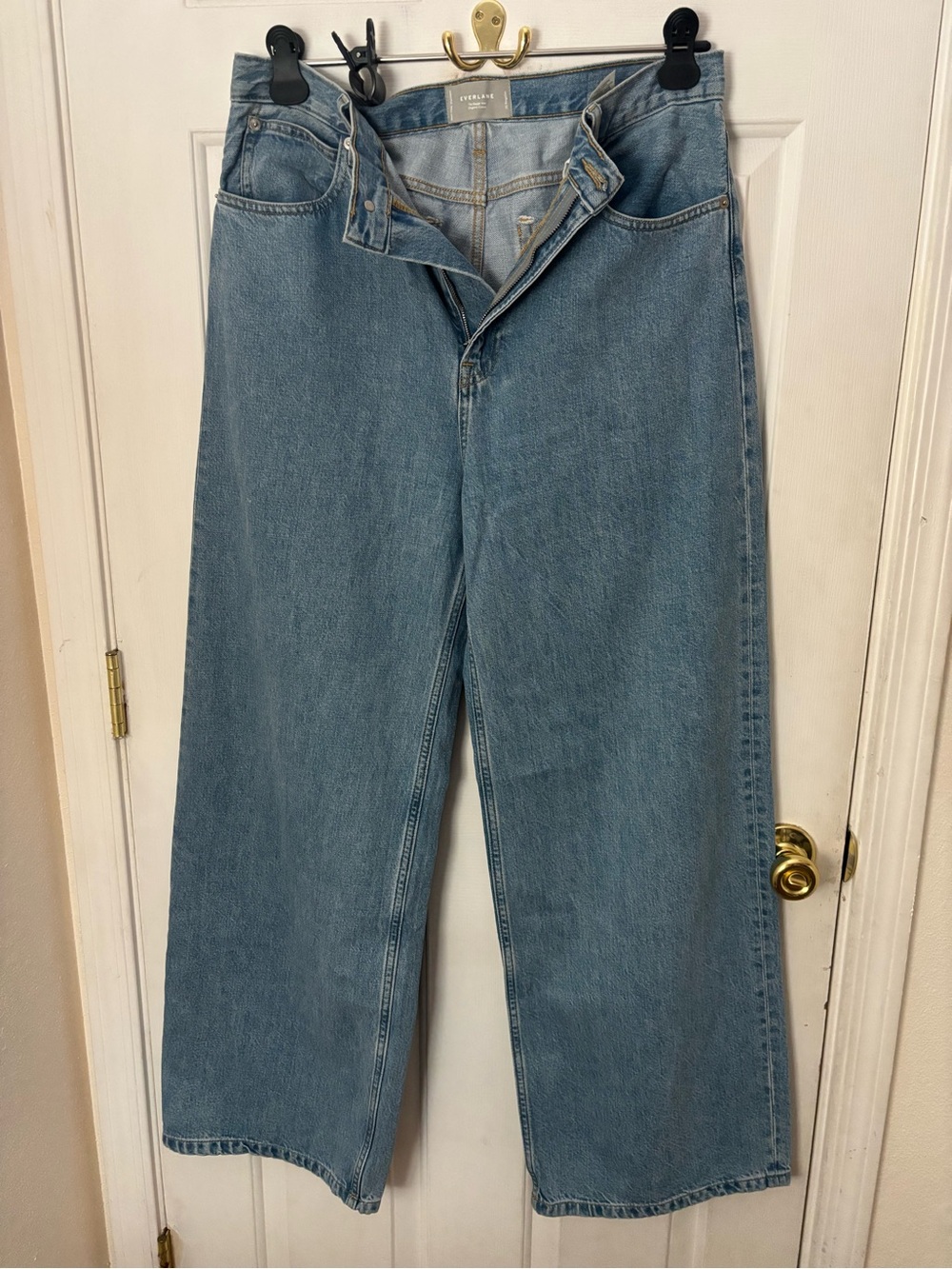 Everlane Light Blue Denim baggy Jeans